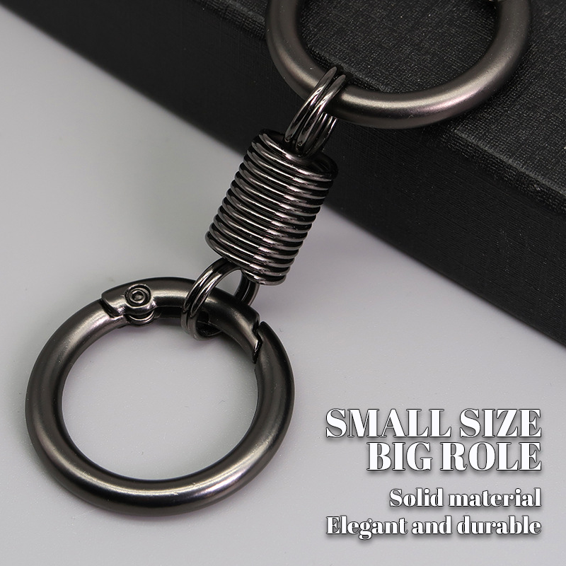 (đ„2024Last Day Promotion  - 49% off)Nordic Retro Spring Double Ring Keychain
